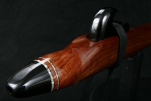 Grandpa's Walnut Native American Flute, Minor, Low C-4, #E3K